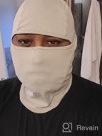 img 1 attached to Stay Cool And Protected: EXski Balaclava Face Mask For Cycling And Running review by Bob Ramthun