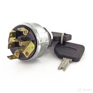 efficiently control your vehicle with the pollak 31-297 3 position ignition starter switch - momentary start & die-cast housing logo