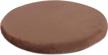 memory foam round stool cushion for small chairs - sigmat 13in in coffee color logo