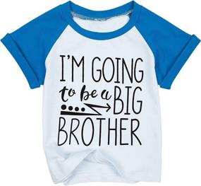 img 4 attached to Brother T Shirt Sleeve Sibling Tag110 Boys' Clothing and Tops, Tees & Shirts