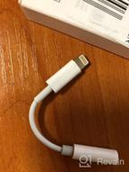 img 1 attached to 🎧 Lightning Headphone Adapter for Apple iPhone and iPad with Aux 3.5mm Mini Jack, in White review by Bali Bali ᠌