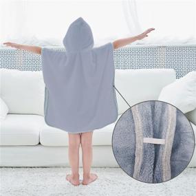 img 2 attached to BlueSnai Large Hooded Toddler Absorbent Baby Care for Bathing
