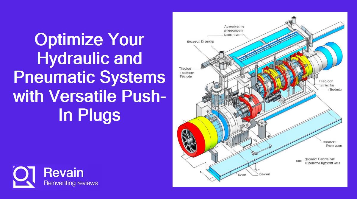 Optimize Your Hydraulic and Pneumatic Systems with Versatile Push-In Plugs