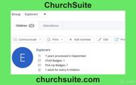 картинка 1 прикреплена к отзыву ChurchSuite от Joshua Mccall