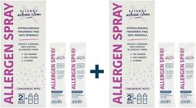 img 4 attached to 🌬️ Allergy Asthma Clean - Allergen Spray Concentrate 4 Pack (Over 128oz) - Enhance Your Allergy Relief with our Allergen Spray Concentrate 4 Pack, Over 128oz