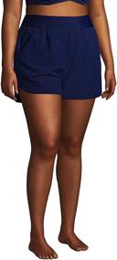 img 2 attached to 🩳 Lands End Women's Comfort Shorts: The Perfect Addition to Your Swimsuits & Cover Ups Collection