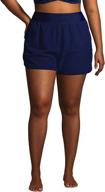 🩳 lands end women's comfort shorts: the perfect addition to your swimsuits & cover ups collection logo