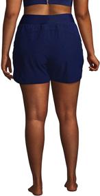 img 3 attached to 🩳 Lands End Women's Comfort Shorts: The Perfect Addition to Your Swimsuits & Cover Ups Collection