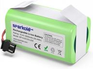 revive your vacuuming power with sparkole's 3500mah compatible replacement battery for eufy robovac and ecovacs deebot logo