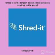 img 1 attached to Shred-it review by Steven Cox