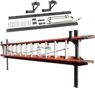 secure ladder rack for exterior wall of enclosed trailer | tiewards logo