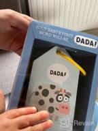 img 1 attached to Mudpuppy Jimmy Fallon Your Baby'S First Word Will Be DaDa Flash Cards (First Words Flash Cards, For Toddlers, Baby Flash Cards), Multicolor, 1 EA review by Alexis Bishop