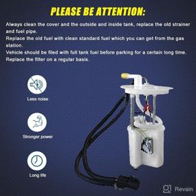 img 4 attached to TOPSCOPE FP2313M - Fuel Pump Module Assembly E2313M for 2002 2003 Taurus 3.0L-V6 and Mercury Sable 3.0L-V6