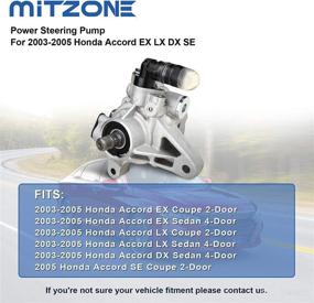 img 2 attached to MITZONE Steering Compatible 56110 RAA A04 56110 RAA A01