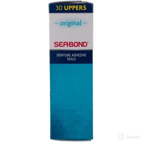 img 1 attached to 🦷 Original Oral Care SEA BOND Denture Adhesive Uppers: Optimized for Denture Care