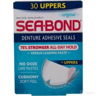 🦷 original oral care sea bond denture adhesive uppers: optimized for denture care logo