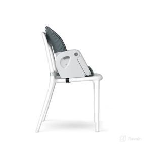img 1 attached to 🍽️ Chicco Polly Progress 5-in-1 Highchair - Minerale, Black: Versatile and Stylish Feeding Solution for Your Baby