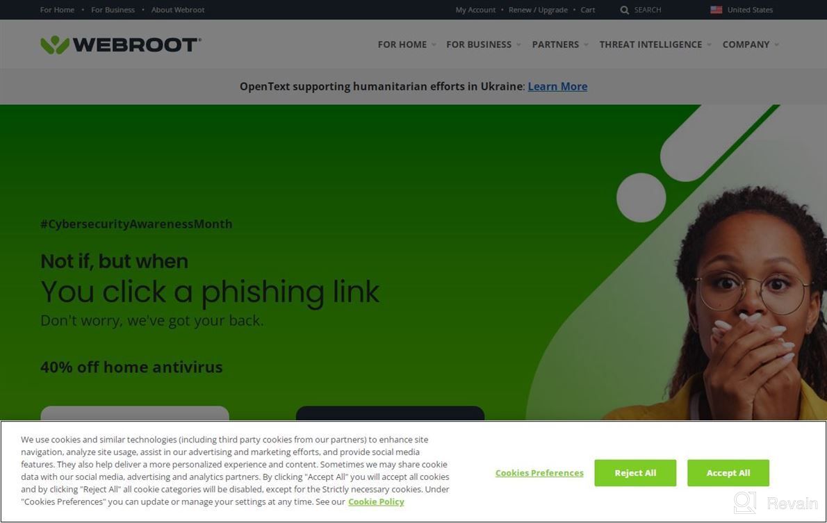 img 1 attached to Webroot DNS Protection review by Sean Bond