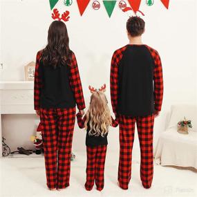img 2 attached to Camidy Matching Christmas Reindeer Sleepwear Apparel & Accessories Baby Boys via Clothing