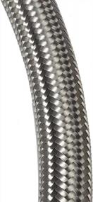 img 1 attached to 5-Foot, 10AN AN10 (5/8 Inch) Universal Braided Stainless Steel Hose For Oil, Fuel, And Gas Lines