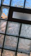 картинка 1 прикреплена к отзыву Niviy Blackout Window Film - Sun Blocking Removable House Privacy Tint | 17.7" x 78.7" | Frosted Glass Window Cover от Sam Bauer