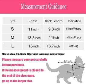 img 2 attached to 🐾 Yeapeeto Cat Recovery Suit: Purple M Bodysuit for Post-Surgery Wounds, E-Collar Alternative with Abdominal Defense, Breathable & Warm Kitten Clothes