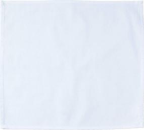 img 2 attached to Set Of 12 White Cotton Dinner Napkins - Premium Quality, Soft And Washable, Ideal For Family Dinners, Weddings & Everyday Use - 18X18 Inch - By ACCENTHOME