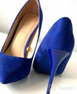 img 1 attached to Step Out In Style: Women'S Classic Stiletto Pointed-Toe Dress Pumps By DailyShoes review by Anil Jaimes