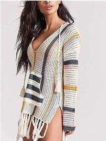 img 3 attached to 👙 NFASHIONSO: Stylish Crochet Swimwear & Cover Ups for Women's Fashion Enthusiasts