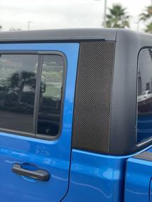 img 2 attached to TufSkinz Gladiator C-Pillar Accent Overlays: Upgrade Your Jeep'S Style With This 2-Piece Kit!