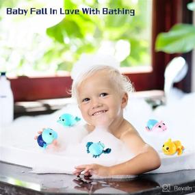 img 3 attached to ERBIQ Toddlers Months Bathtub Swimming Baby & Toddler Toys