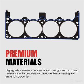 img 1 attached to FEL-PRO 541 SD Head Gasket: Superior Seal for Enhanced Engine Performance