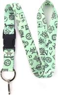 buttonsmith stem lanyard - buckle & flat ring - usa made | premium quality logo