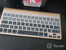 img 8 attached to Ультратонкий силиконовый защитный чехол ProElife для клавиатуры Apple IMac Magic Keyboard и Magic Keyboard 2, макет США (MLA22L / A-A1644, 2015 2016 г. выпуска) (без цифровой клавиатуры) (черный)