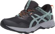 👟 asics gel sonoma womens running shoes - graphite - athletic footwear logo