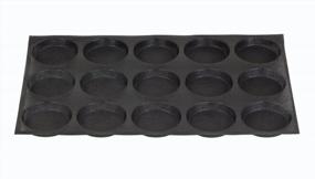 img 2 attached to Silform Non-Stick Perforated Baking Mat For 4-Inch Buns With 15 Molds By Sasa Demarle