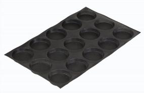 img 3 attached to Silform Non-Stick Perforated Baking Mat For 4-Inch Buns With 15 Molds By Sasa Demarle