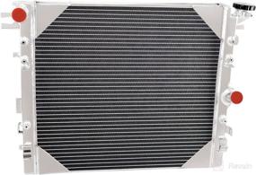 img 3 attached to Cubauto Aluminum Radiator Compatible 2007 2018