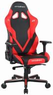 gaming chair dxracer oh/g8200, upholstery: imitation leather, color: black/red logo