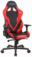 gaming chair dxracer oh/g8200, upholstery: imitation leather, color: black/red логотип