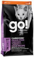 wet cat food go! carnivore, grain-free, chicken, turkey, duck 7.26 kg (mini fillet) логотип