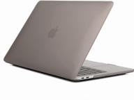 palmexx maccase case for macbook pro dvd 13" (2009-2012) a1278 /matt grey logo