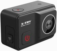 action camera x-try xtc500 gimbal real 4k/60fps wdr wi-fi standart logo