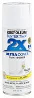 грунт-эмаль rust-oleum painter&quot;s touch ultra cover 2x, белый, глянцевая логотип
