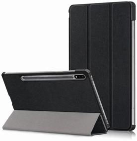 img 4 attached to MyPads cover for Samsung Galaxy Tab S7 11 SM-T870 / T875 (2020) / Samsung Galaxy Tab S8 (SM-X700N) 2022 Il Sottile slim smart leather n.