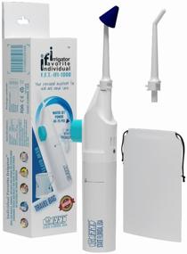img 3 attached to FFT FFT irrigator, Mouth nasal irrigator, portable mechanical, 50ml, white