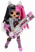 doll l.o.l. surprise omg remix rock metal chick with electric guitar and 15 surprises, 25 cm, 577577 logo