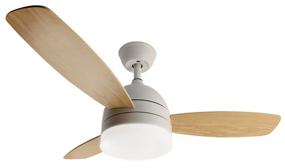img 4 attached to LED chandelier Estares Fan Wood УУ000003994, 48 W, armature color: white