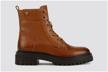 boots geox, demi-season, genuine leather, high logo
