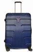 suitcase luyida - size m (dark blue) logo